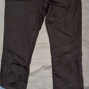 L.L. Bean Blue flannel lined jeans